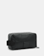 Kobe Leather Logo Printed Wash Bag