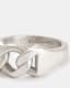 Jay Sterling Silver Curb Chain Ring