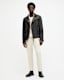 Conroy Textured Leather Biker Jacket