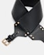 Eden Studded Leather Waist Belt