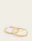 Beck Rope Hoop Earrings