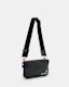 Zoe Adjustable Logo Leather Crossbody Bag