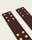 Rio Studded Leather Waist Belt