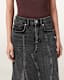 Alma High Rise Denim Skirt