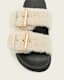 Sian Sherpa Lined Leather Sandals