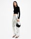 Regina Velvet Cut-Out Cropped Top