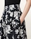 Levy Floral Midi Skirt