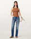 Katarina Boat Neck Slim Fit Tank Top