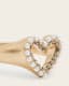 Vida Heart Beaded Ring