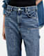 Mia Carpenter Wide Leg Denim Jeans