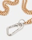 Kadie Carabiner Double Chain Necklace