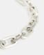 Celeste Chunky Silver Tone Necklace