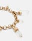 Eryka Gold Tone Pendant Bracelet