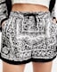 Aleida Rafaela Printed Shorts