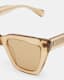 Minerva Square Cat Eye Sunglasses