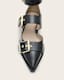 Sutton Leather Pointed Toe Shoes