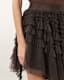 Jayde Ruffled Tulle Mini Skirt