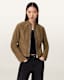 Sadler Slim Fit Suede Jacket