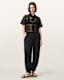 Kyra Crochet Cropped Polo