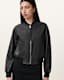 Orten Leather Bomber Jacket