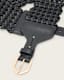 Mathilde Woven Leather Waist Belt