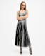 Spark 2-In-1 Pleated Maxi Dress