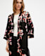 Carine Longline Printed Kimono