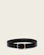 Tina Hex Leather Belt
