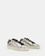 Shana Low Top Metallic Leather Trainers