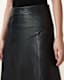 Giana Leather Maxi Skirt
