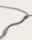 Fleur Two Tone Multi-Chain Necklace
