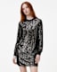 Solstice Long Sleeve Sequin Mini Dress