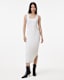 Muriel 2-In-1 Knitted Slim Midi Dress