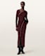 Elsie Zipper Maxi Dress