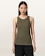 Rina Crew Neck Sleeveless Tank Top