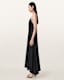 Leona V-Neck Maxi Slip Dress
