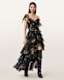 Sienna Ruffle Maxi Dress