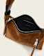 Alba Suede Crossbody Bag
