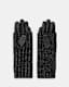 Zoya Knitted Cuff Leather Gloves