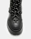 Ker Lace Up Ski Hook Leather Boots