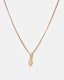 Heartlock Gold-Tone Toggle Necklace