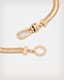 Flat Snake Gold-Tone Necklace
