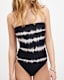 Curtis Bandeau Tie Dye Swimsuit