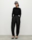 Aura Logo Waistband Oversized Trousers