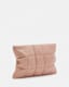 Bettina Quilted Leather Clutch Bag