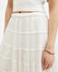 Eva Elasticated Waist Tiered Maxi Skirt