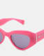 Calypso Bevelled Cat Eye Sunglasses