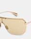 Ace Rimless Visor Sunglasses