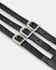 Briony Wide Leather Waist Belt