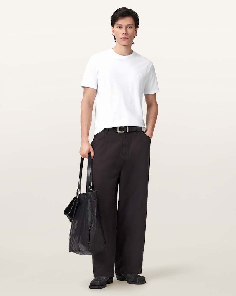 Cipher Embroidered Crew Neck T-Shirt